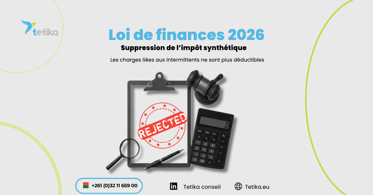   Suppression de l’ISI dans la loi de finances 2026 à Madagascar